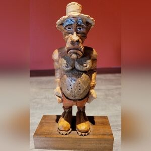 Handcrafted Wooden Figurine